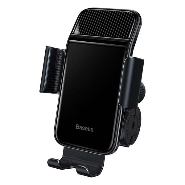 Baseus Smart Solar Power Wireless szenzoros napelemes automata biciklis telefon - fekete