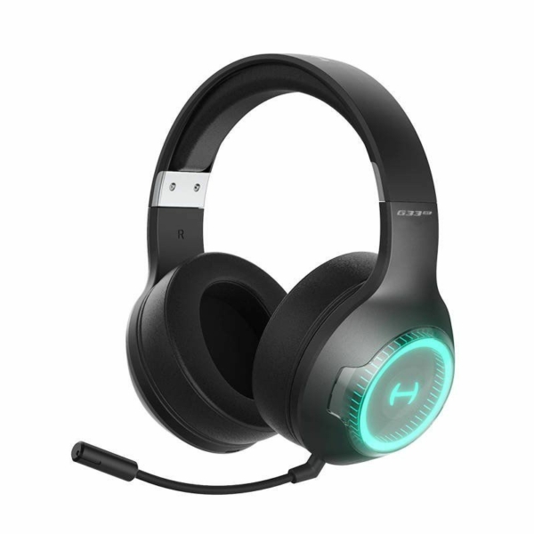 Edifier HECATE G33BT vezeték nélküli bluetooth gamer mikrofonos fejhallgató - fekete