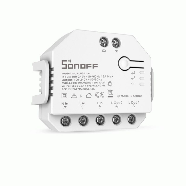 Sonoff Dual R3 Lite okos kapcsoló