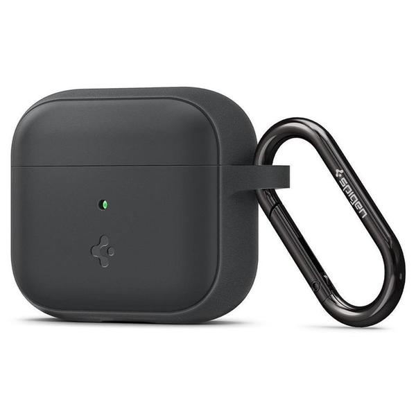 Spigen Apple AirPods 3 Silicone Fit tok - sötétszürke