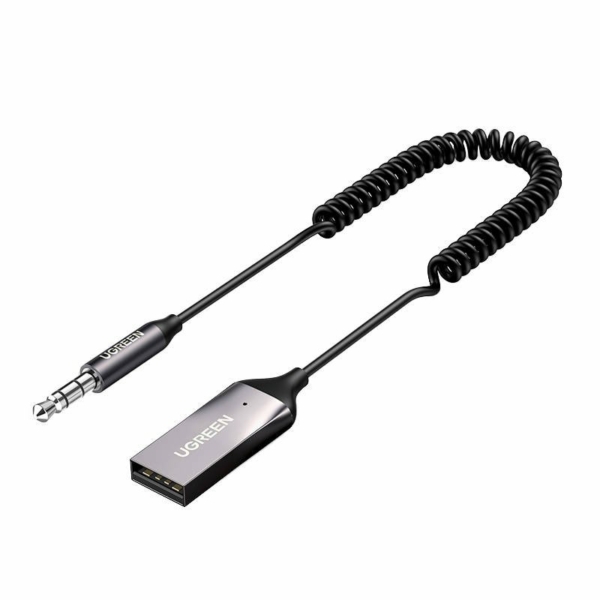 Ugreen CM309 USB + Wireless adapter - 3,5mm jack kábel - fekete