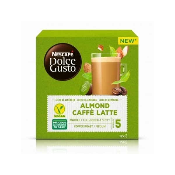 Nescafe Almond Caffé Latte mandulás Dolce Gusto kávékapszula (12db)
