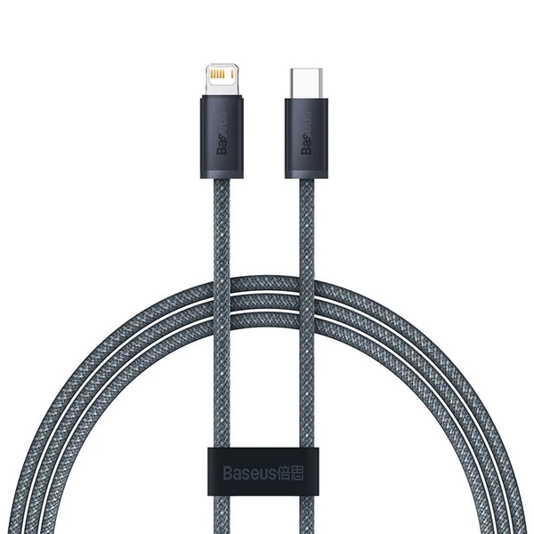 Baseus Dynamic Series USB-C - Lightning 20W 1m szövött kábel - szürke