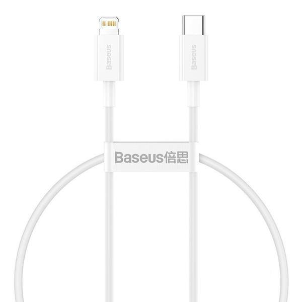 Baseus Superior USB-C - Lightning 20W PD 25cm kábel - fehér