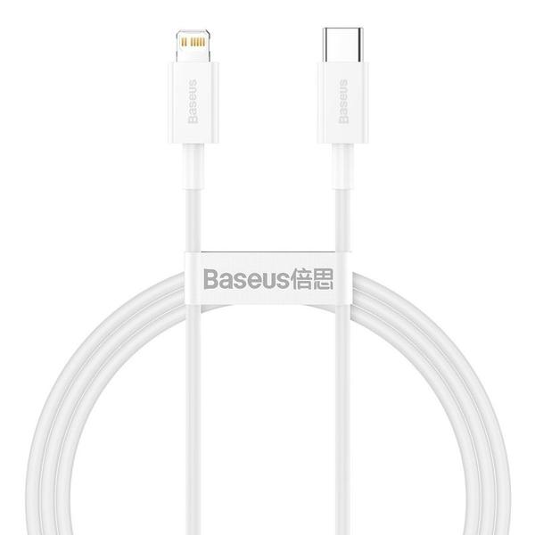 Baseus Superior USB-C - Lightning 20W PD 1m kábel - fehér