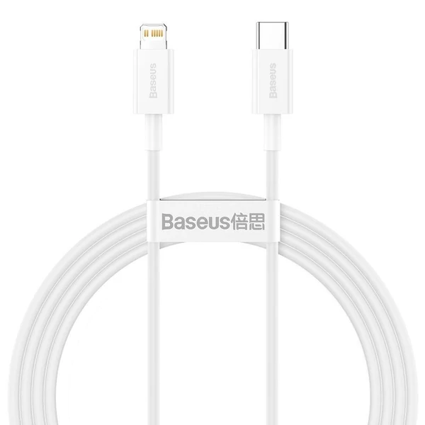 Baseus Superior USB-C - Lightning 20W PD 1,5m kábel - fekete