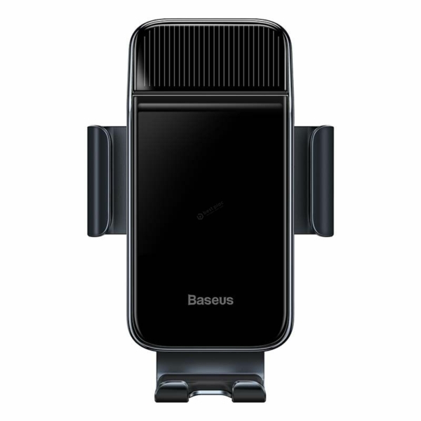 Baseus Smart Solar Power Wireless szenzoros napelemes automata biciklis telefon - fekete