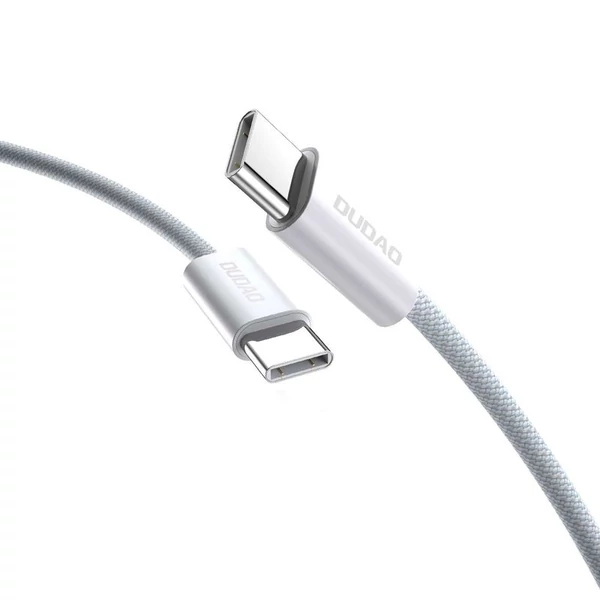 Dudao L6C PD 60W USB-C - USB-C 2m fonott kábel - világoskék