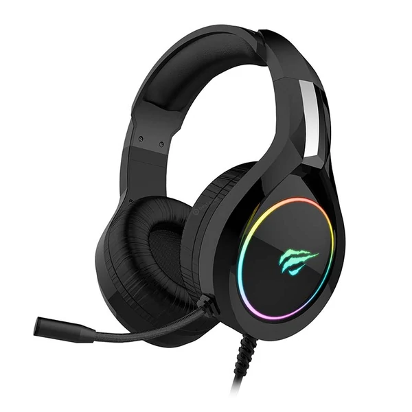 Havit GAMENOTE H2232D RGB USB + 3,5mm jack gamer mikrofonos fejhallgató