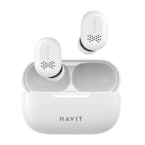 Havit TW925 TWS vezeték nélküli bluetooth fülhallgató - fehér