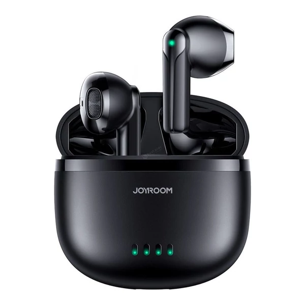 Joyroom TWS vezeték nélküli headset töltőtokkal, ENC,  vízálló IPX4,  Bluetooth 5.3 - fekete