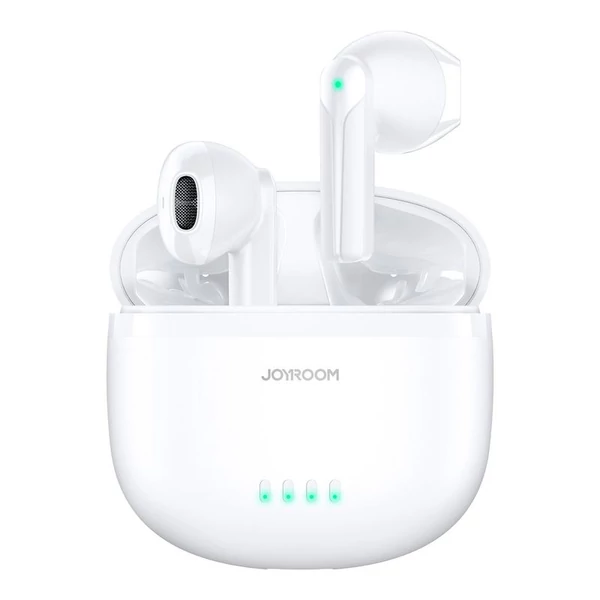 Joyroom JR-T13 TWS bluetooth vezeték nélküli headset töltőtokkal - fehér