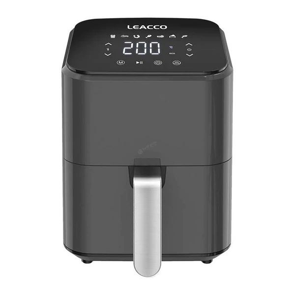 LEACCO AF010 Air Fryer forrólevegős sütő - fekete