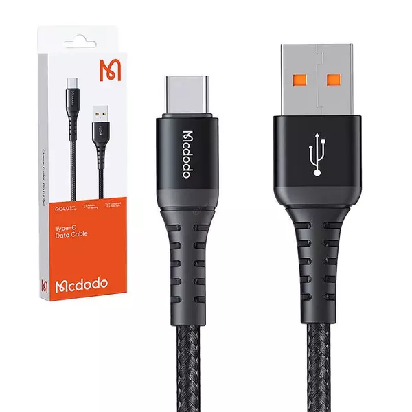 Mcdodo CA-2270 USB - USB-C 0,2m kábel - fekete