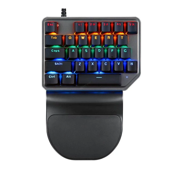 Motospeed K27 Mechanikus játék billentyűzet WASD RGB