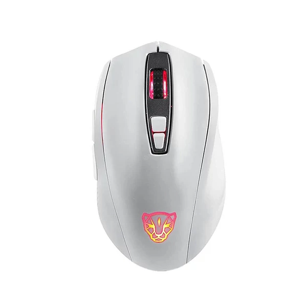 Motospeed V60 vezetékes gamer egér RGB 5000 DPI - fehér