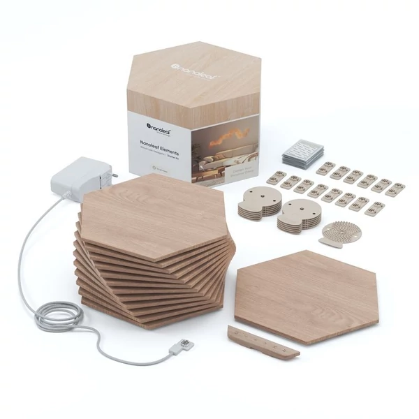 Nanoleaf Elements Hexagons Starter Kit 13 darabos