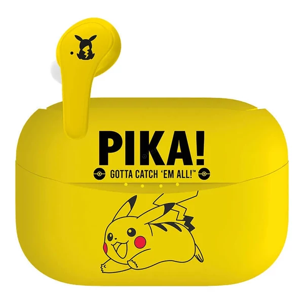 OTL Pokemon Pikatchu TWS vezeték nélküli bluetooth headset - sárga