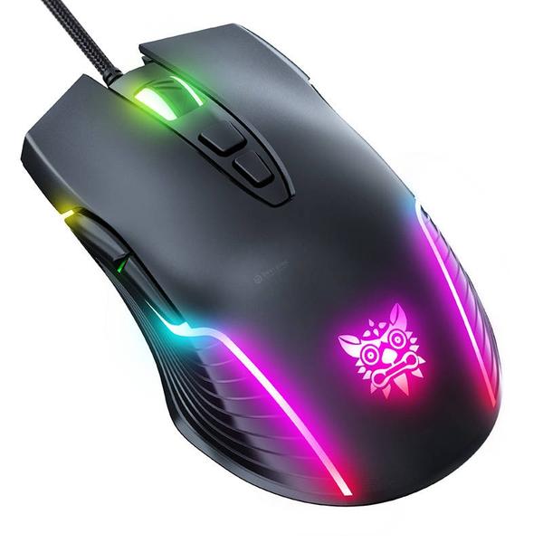 ONIKUMA CW905 vezetékes USB gamer egér - fekete