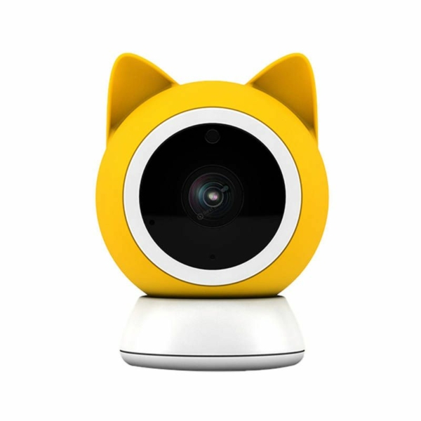 Petoneer IP kisállat figyelő kamera 1080p - sárga - fehér