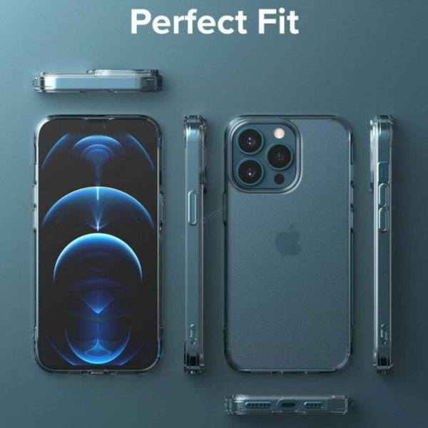 Ringke iPhone 13 Pro Max Case Fusion Matte Clear tok - átlátszó