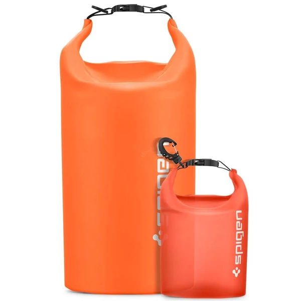 Spigen Aqua Shield A630 Dry Bag 20L + 2L vízálló táska szett - narancssárga