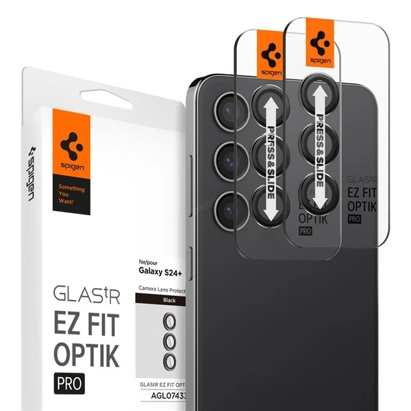 Spigen GLAStR EZ Fit Optik Pro kameravédő - Samsung Galaxy S24+ - 2db