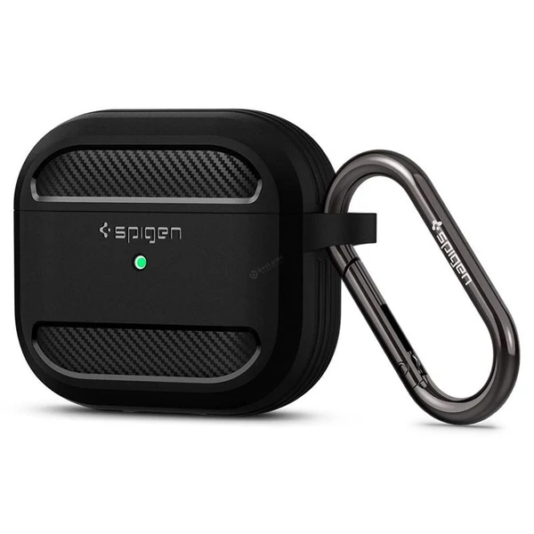 Spigen Rugged Armor tok - AirPods 3 - fekete