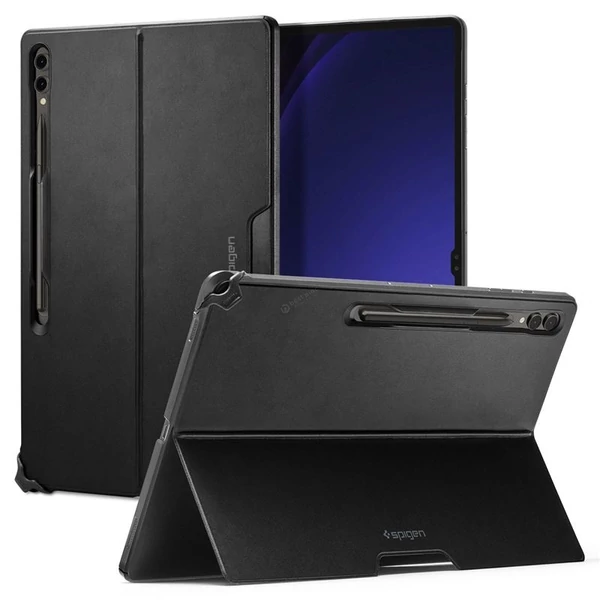 Spigen Thin Fit Pro tablet tok - Samsung Galaxy Tab S9 Ultra / Tab S8 Ultra - fekete