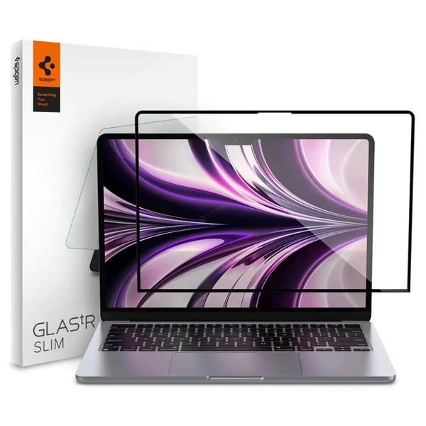 Spigen GLAStR Slim kijelzővédő - Apple MacBook Air 13" M2 2022