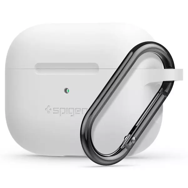 Spigen Silicone Fit tok - Apple AirPods Pro 1/2/3 - fehér