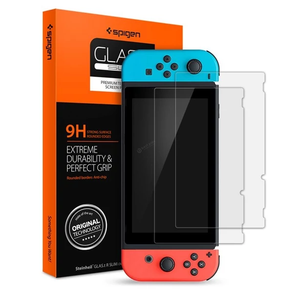 Spigen GLAStR SLIM kijelzővédő - Nintendo Switch - 2db