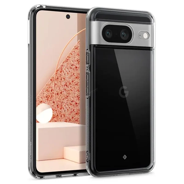 Spigen Caseology Capella Crystal Clear tok - Google Pixel 8 - áttetsző