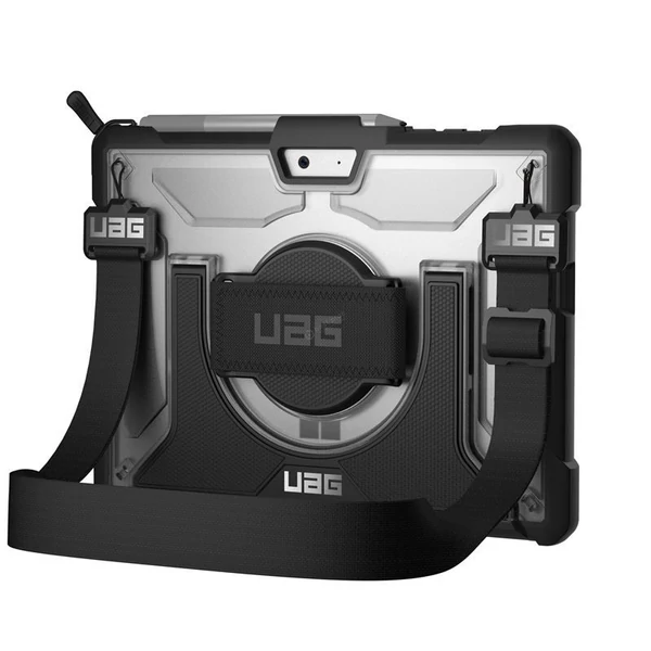 UAG Plasma Handstrap tok pánttal - Microsoft Surface Go 1/Go 2/Go 3 - fekete