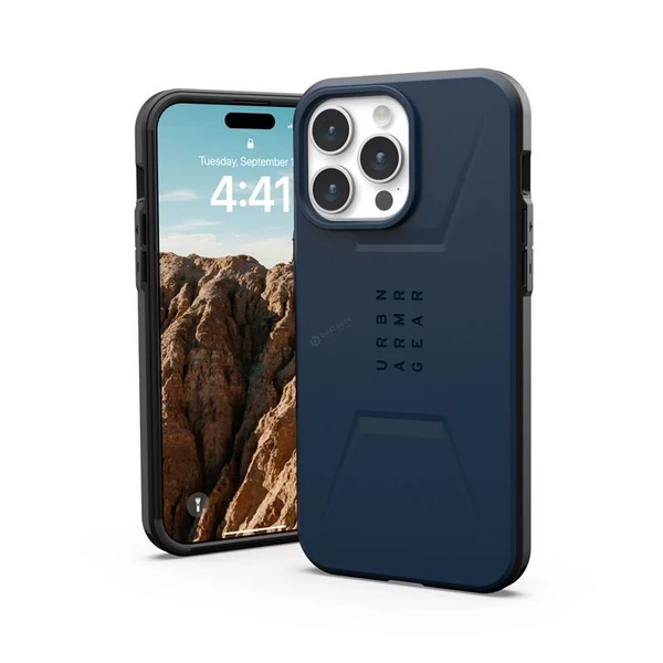 UAG Civilian MagSafe Mallard tok - Apple iPhone 15 Pro Max - sötétkék