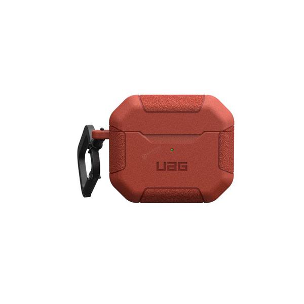 UAG Scout tok - Apple AirPods 3 - téglavörös