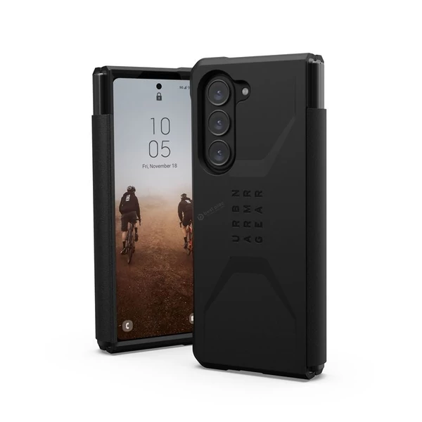 UAG Civilian tok - Samsung Galaxy Z Fold 5 - fekete