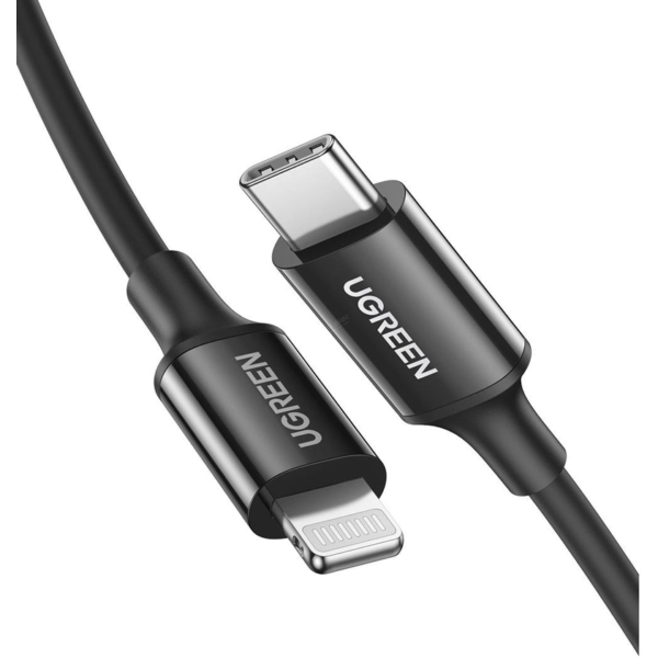 Ugreen US171 USB-C - Lightning 36W 2m kábel - fekete