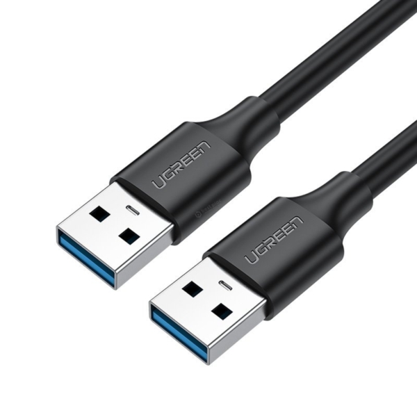 Ugreen US128 USB (M) - USB (M) 3.2 Gen1 1m - fekete