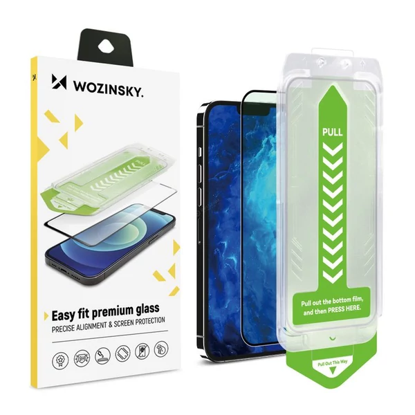 Wozinsky Premium Glass 9H edzett üveg kijelzővédő - Apple iPhone 13 Pro