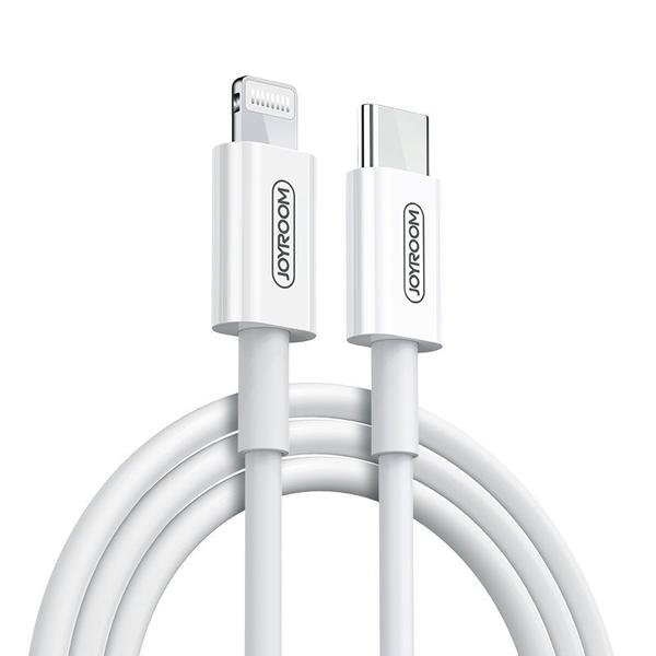 Joyroom USB-C - Lightning MFI PD 3A 1,2m kábel - fehér