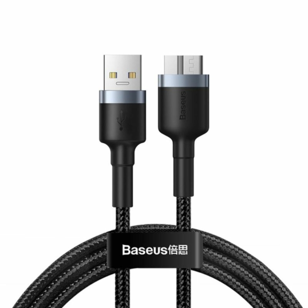 Baseus Cafule USB 3.0 - Micro-USB B 2A 1m kábel - sötétszürke