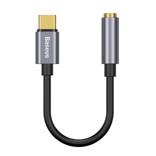 Baseus L54 USB Type-C - 3,5mm audio adapter - sötétszürke