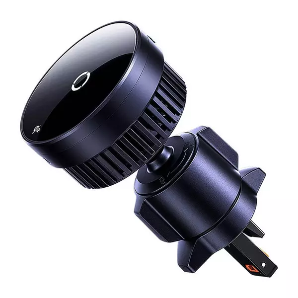 Baseus MagPro 15W Qi2.0 autós telefon tartó és MagSafe vezeték nélküli töltő szellőzőnyílásba - fekete