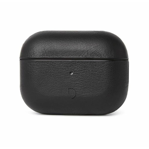 Decoded Apple Airpods 3 Leather Aircase bőr tok - fekete