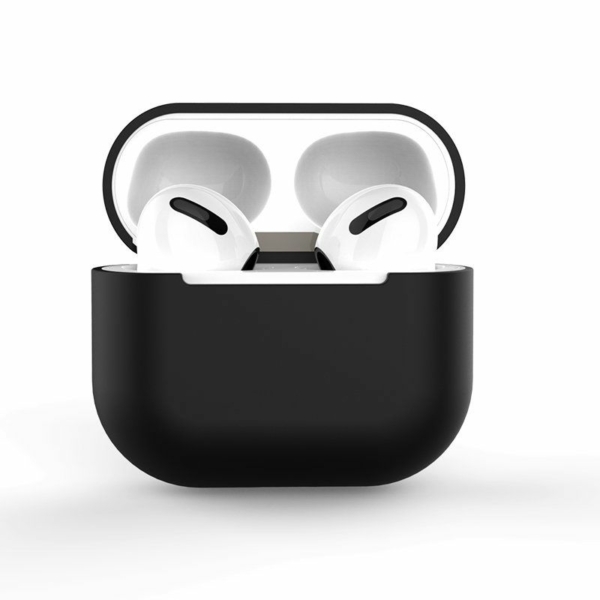 Apple AirPods 3 szilikon tok - fekete
