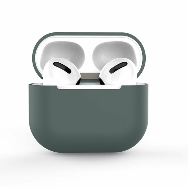 Apple AirPods 3 szilikon tok - sötétzöld