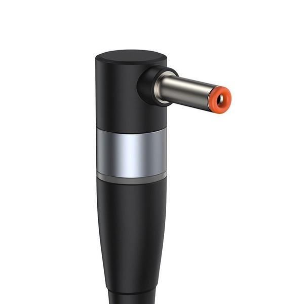 Baseus Zinc Magnetic Series Lenovo Laptop töltő kábel USB Type-C - DC kerek töltő csatlakozó (4,0 x 1,7mm) 100W 2m - fekete