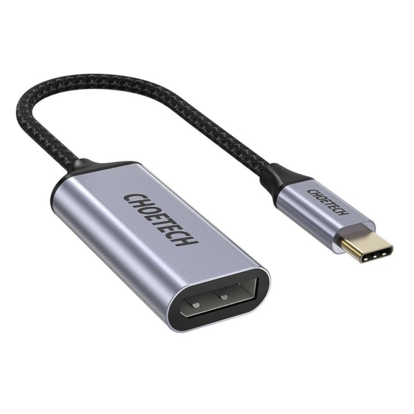Choetech HUB-H11 USB Type-C (M) - DisplayPort (F) 4K 60Hz 20cm adapter kábel