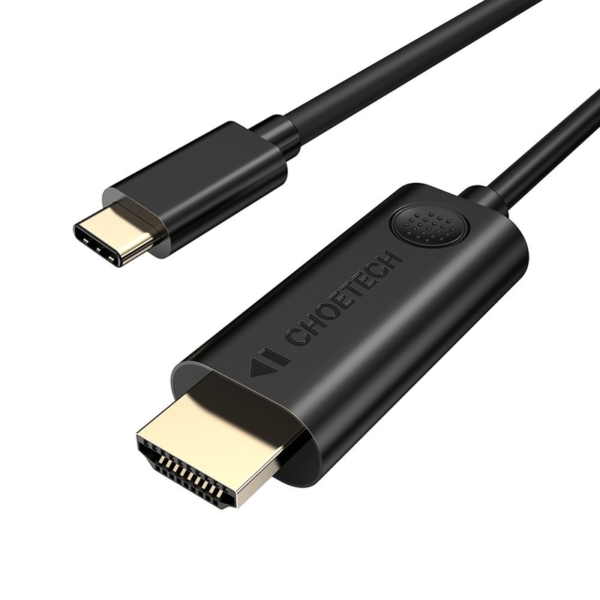 Choetech XCH-0030 USB Type-C - HDMI 4K 30Hz 3m kábel - fekete